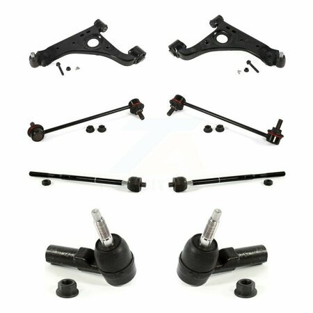 TOR Front Control Arm & Ball Joint Tie Rod End Link Kit 8Pc For Buick Encore Chevrolet Trax KTR-102970